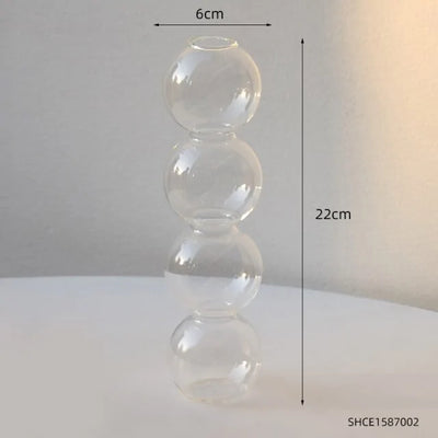 Creative Bubble Glass Vase Home